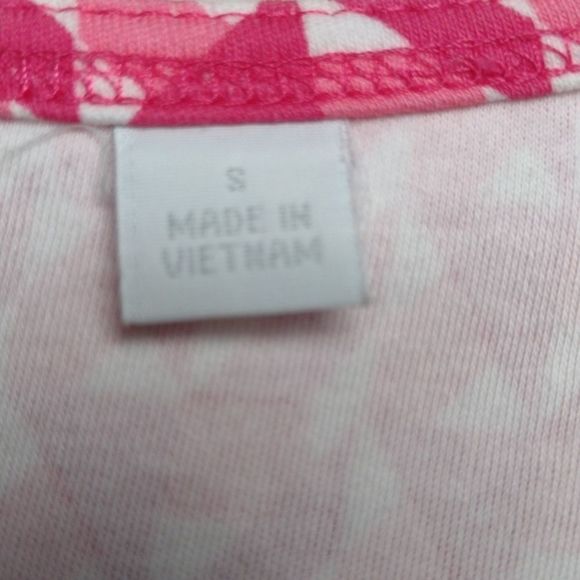 New York & Co Pink Cotton Knit Fit & Flare Dress Sz S Barbiecore  Coquette Girl - Picture 9 of 11